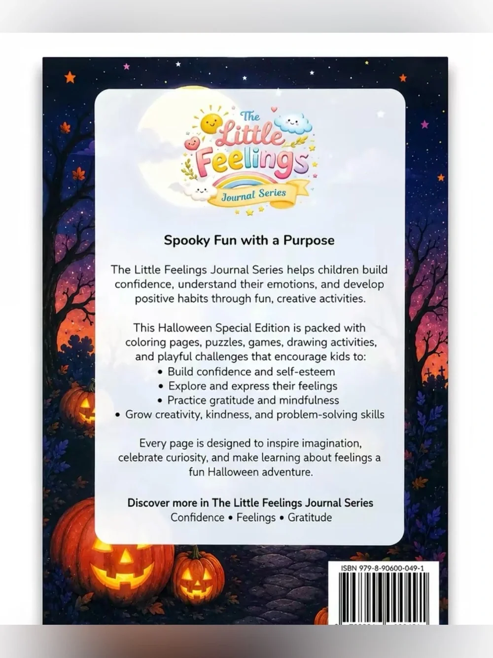 Halloween Spooky, Silly & Fun! Kids Costume Book - Purple Cover